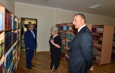 Azerbaijani president reviews school-lyceum No. 264 after repair in Baku