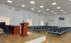 President Ilham Aliyev reviews school No. 148 after reconstruction in Baku