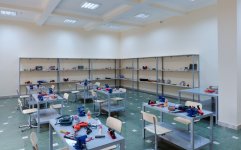 President Ilham Aliyev reviews school No. 148 after reconstruction in Baku