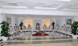 President Ilham Aliyev reviews school No. 148 after reconstruction in Baku