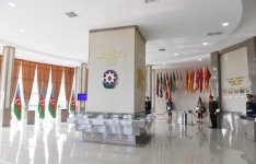 Президент Ильхам Алиев принял участие в открытии Площади флага в Кюрдамире