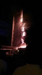 Пожар в «высотке» в центре Ташкента потушен (версия 2) (ВИДЕО,ФОТО)