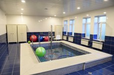 Ilham Aliyev reviews Rehabilitation Center for Disabled after repair in Baku