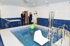 Ilham Aliyev reviews Rehabilitation Center for Disabled after repair in Baku