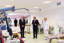 Ilham Aliyev reviews Rehabilitation Center for Disabled after repair in Baku