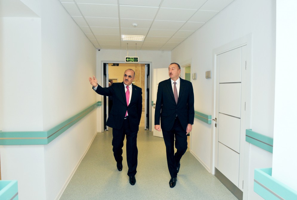 Ilham Aliyev reviews Rehabilitation Center for Disabled after repair in Baku