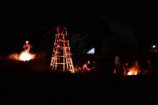 Костры и азербайджанское искусство под открытым небом Грузии (ФОТО)