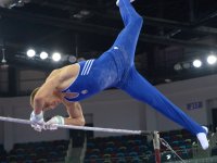 В Баку прошло награждение победителей по мужской спортивной гимнастике (ФОТО)