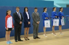 В Баку прошло награждение победителей по мужской спортивной гимнастике (ФОТО)