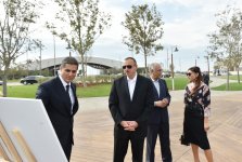 Президент Ильхам Алиев  и его супруга приняли участие в открытии комплекса Международной школы SABIS Sun и Гольф-клуба