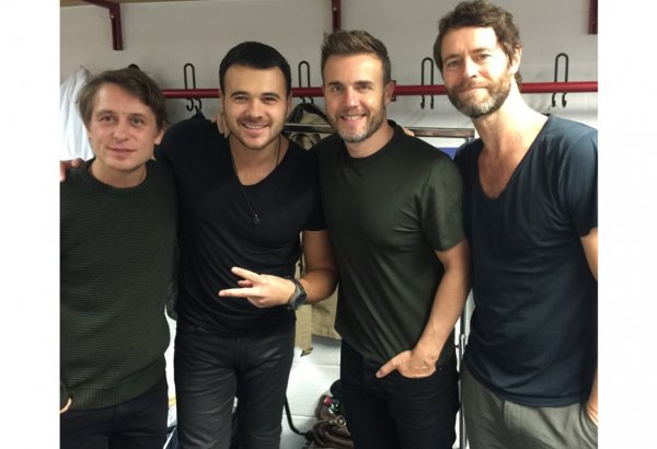 EMIN и группа "Take That" открыли совместный евротур