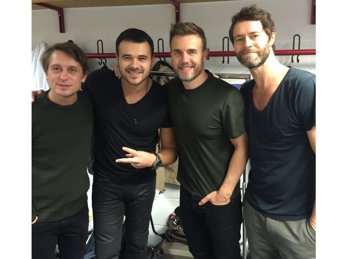 EMIN и группа "Take That" открыли совместный евротур