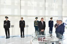 Ilham Aliyev reviews Flag Square in Goychay (PHOTO)