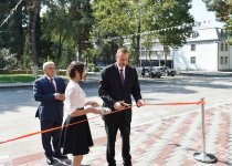 Ilham Aliyev opens children's music school in Goychay (PHOTO)