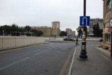 На одной из улиц Баку построен новый участок дороги