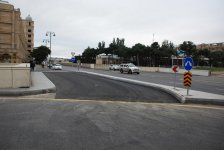 На одной из улиц Баку построен новый участок дороги