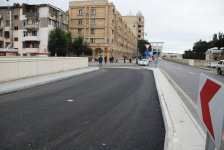 На одной из улиц Баку построен новый участок дороги