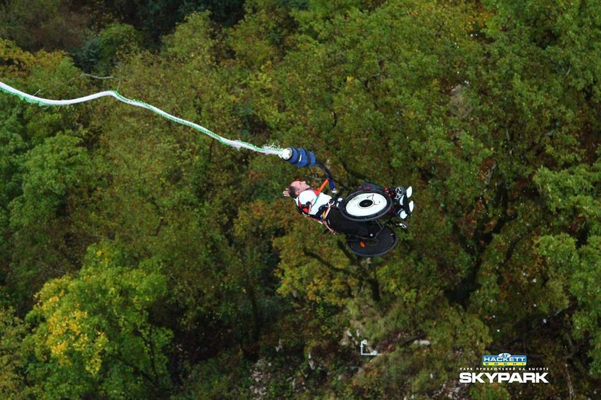 В Сочи азербайджанец совершил уникальный прыжок (ФОТО, ВИДЕО)
