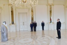 Президент Азербайджана принял верительные грамоты послов ОАЭ и Швейцарии (ФОТО)