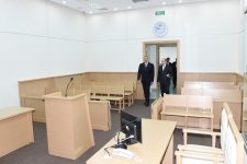 Президент Ильхам Алиев принял участие в открытии Сабунчинского судебного комплекса (ФОТО)