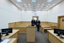Президент Ильхам Алиев принял участие в открытии Сабунчинского судебного комплекса (ФОТО)
