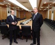 Президент Ильхам Алиев принял участие в открытии Сабунчинского судебного комплекса (ФОТО)