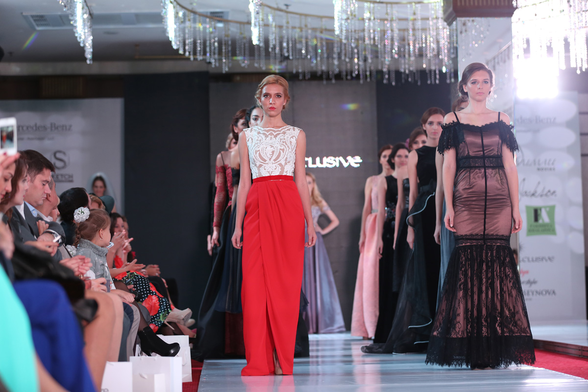 Свадебные и вечерние платья - "Baku Fashion Night 2015" (ФОТО)