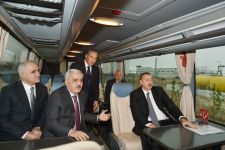 Ilham Aliyev launches new installations in Ethylene and Polyethylene Plant in Sumgayit
