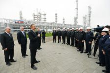 Ilham Aliyev launches new installations in Ethylene and Polyethylene Plant in Sumgayit