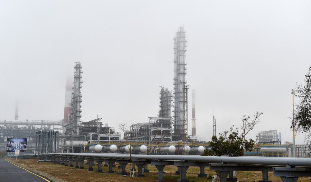 Ilham Aliyev launches new installations in Ethylene and Polyethylene Plant in Sumgayit