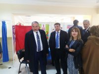 Авигдор Либерман ознакомился с ходом голосования на выборах в Азербайджане