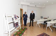 Президент Ильхам Алиев принял участие в открытии Центра Гейдара Алиева в городе Загатала
