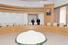 Президент Ильхам Алиев принял участие в открытии Центра Гейдара Алиева в городе Загатала