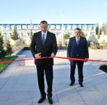 Президент Ильхам Алиев принял участие в открытии Центра Гейдара Алиева в городе Загатала