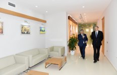 Президент Ильхам Алиев принял участие в открытии Центра Гейдара Алиева в городе Загатала
