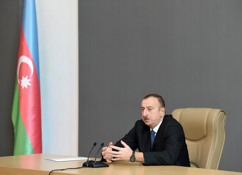 Президент Ильхам Алиев: Справедливая судебная система должна адекватно отвечать на факты нарушения в связи с предпринимателями