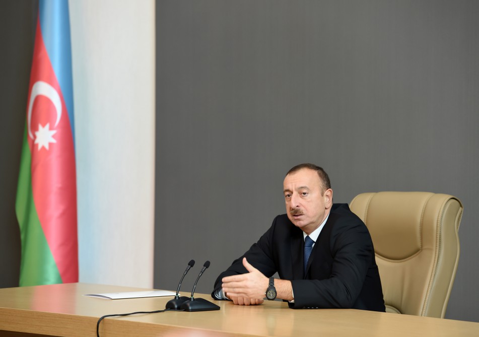 Президент Ильхам Алиев: Справедливая судебная система должна адекватно отвечать на факты нарушения в связи с предпринимателями