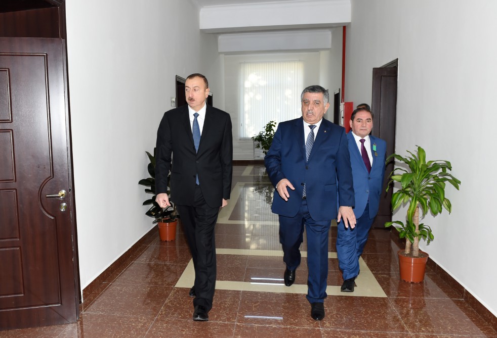 Ilham Aliyev attends opening of Azerbaijan Teachers Institute’s Zagatala branch