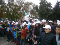 В Баку состоялось «Шествие флага»