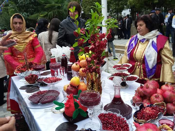 В Азербайджане прошел потрясающий юбилейный Фестиваль граната (ФОТО)