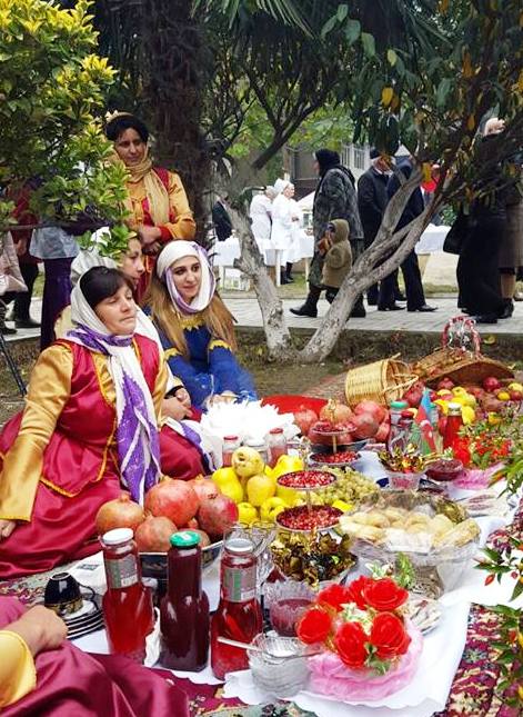 В Азербайджане прошел потрясающий юбилейный Фестиваль граната (ФОТО)