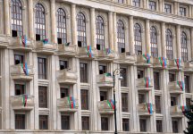 Баку в День государственного флага (ФОТО)