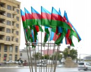 Баку в День государственного флага (ФОТО)