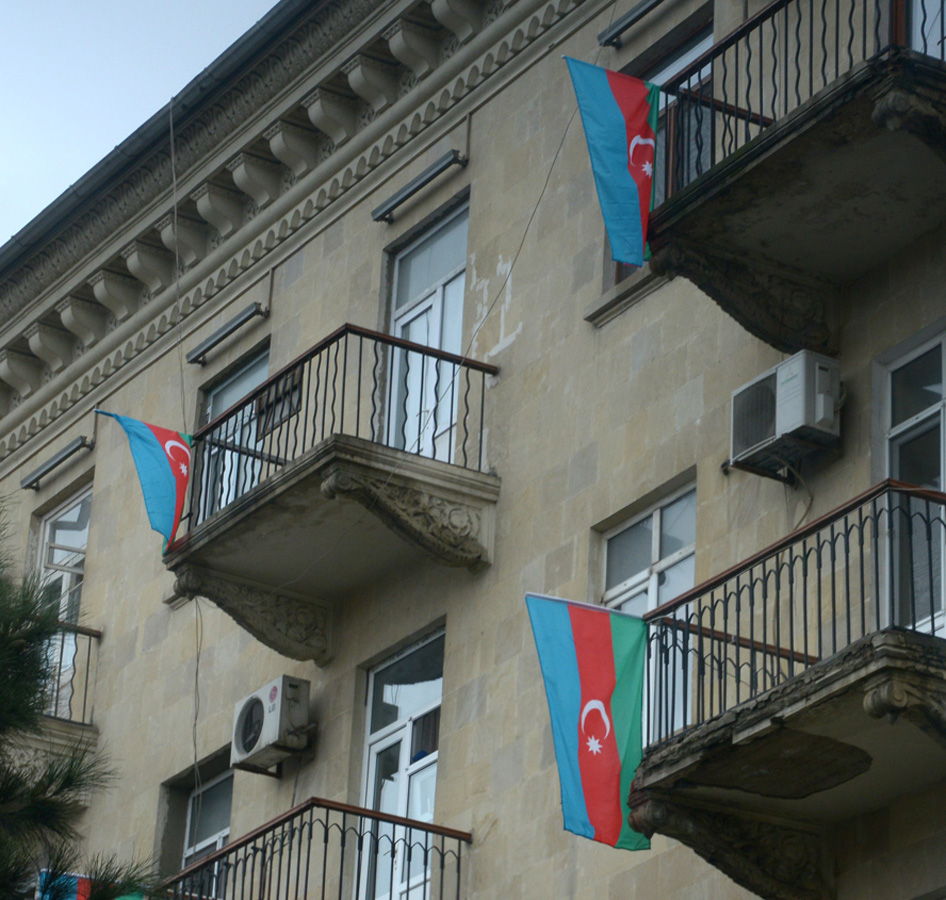 Баку в День государственного флага (ФОТО)