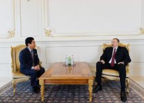 Президент Ильхам Алиев принял верительные грамоты новоназначенного посла Республики Корея (ФОТО)