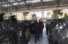 President Aliyev reviews military town of Air Force of Azerbaijani Defense Ministry