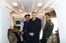 President Aliyev reviews military town of Air Force of Azerbaijani Defense Ministry