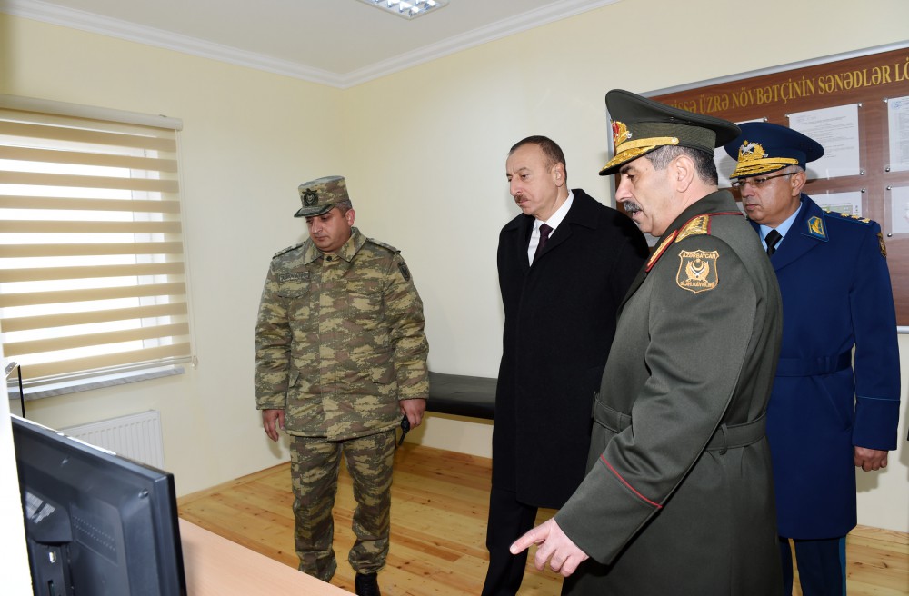 President Aliyev reviews military town of Air Force of Azerbaijani Defense Ministry