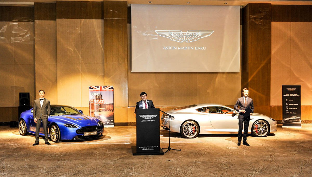 Aston Martin презентовал "007: Cпектр" с участием азербайджанских звезд (ФОТО)