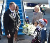 Президент Ильхам Алиев и его супруга прибыли с рабочим  визитом в Турцию (ФОТО)